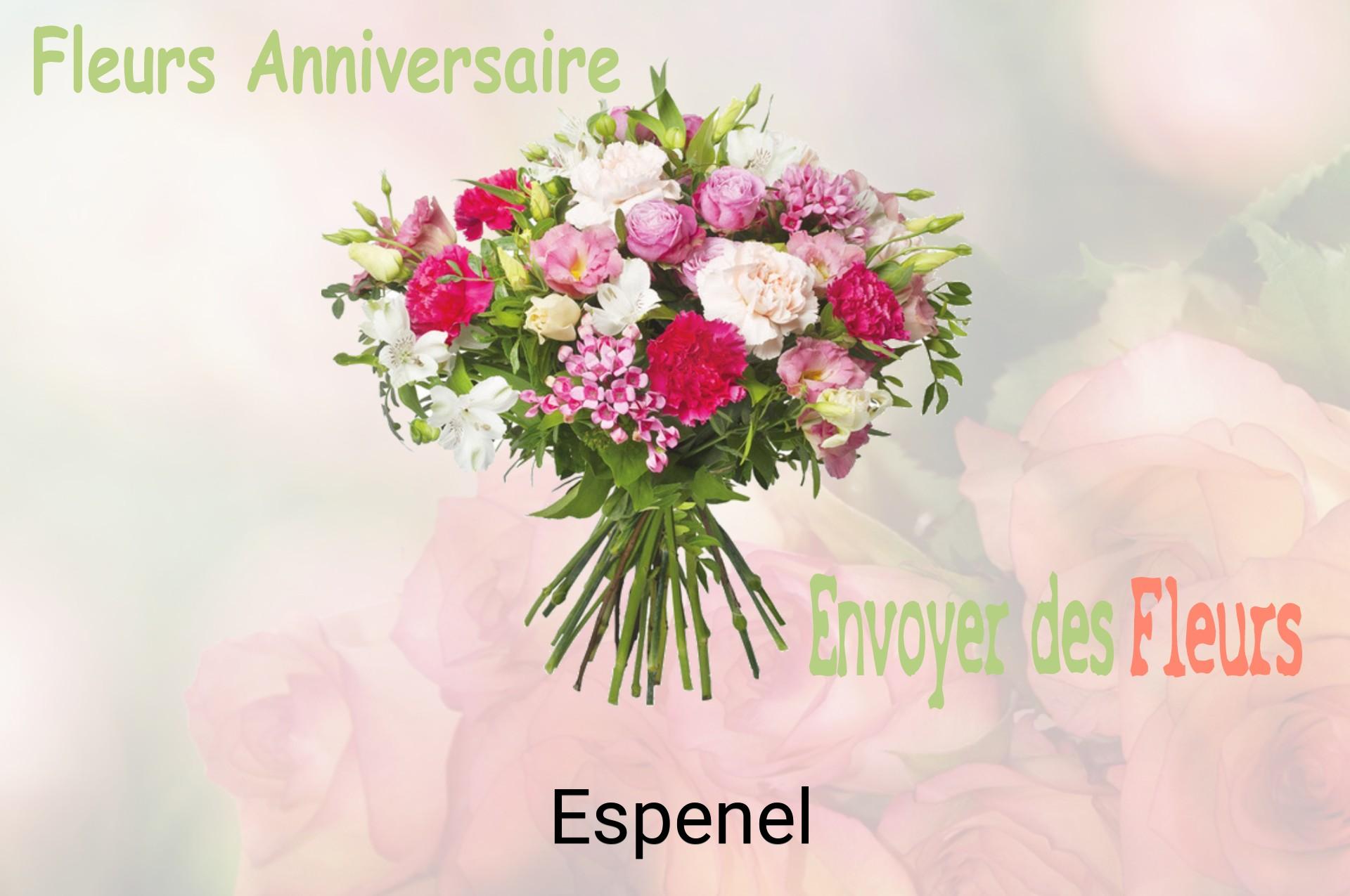 Bouquet de fleurs d’anniversaire livré à Espenel